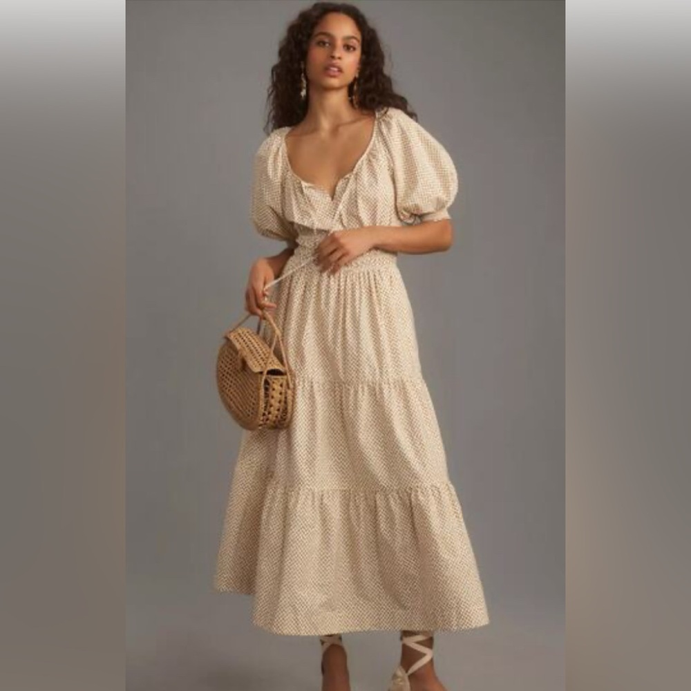 Anthropologie Someday Maxi in Cream